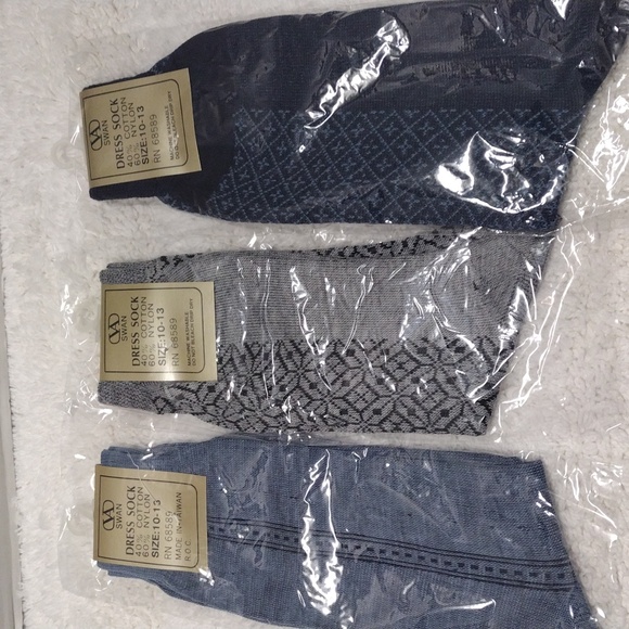 VA Swan Dress Socks Multiple Colors and Patterns 6 Pairs SD#6-6 - Picture 4 of 9